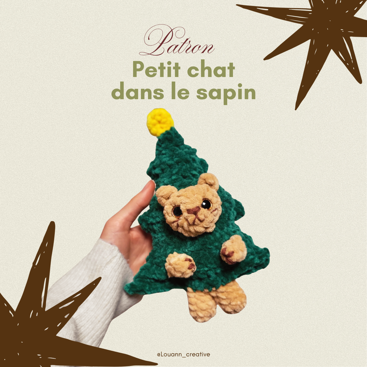 4 Patrons de Noël pour le prix de 3