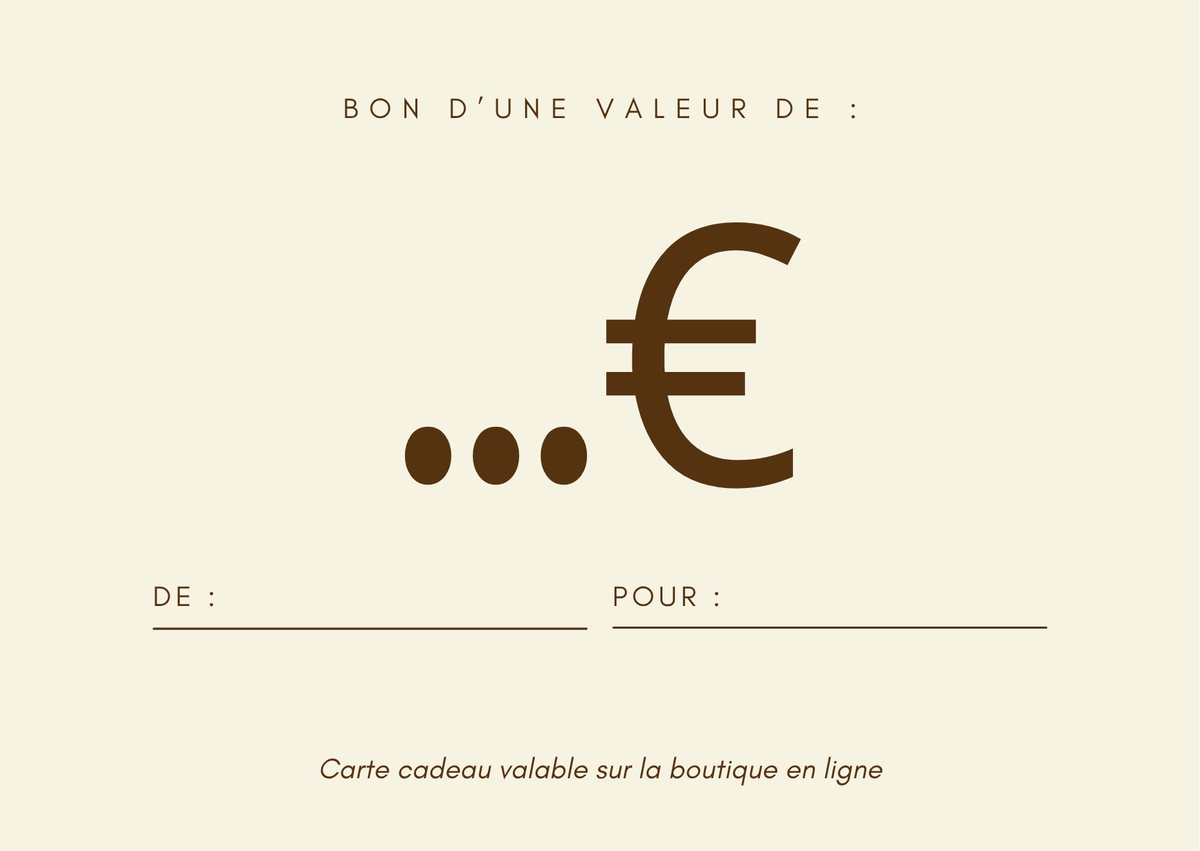 Carte Cadeau pour faire plaisir