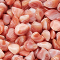 Agate Abricot Pierre Roulée